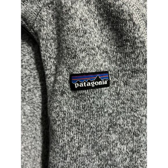 Patagonia Better Sweater Knit Fleece Full Zip Womens Small Gray Outdoors Read - Picture 3 of 6
